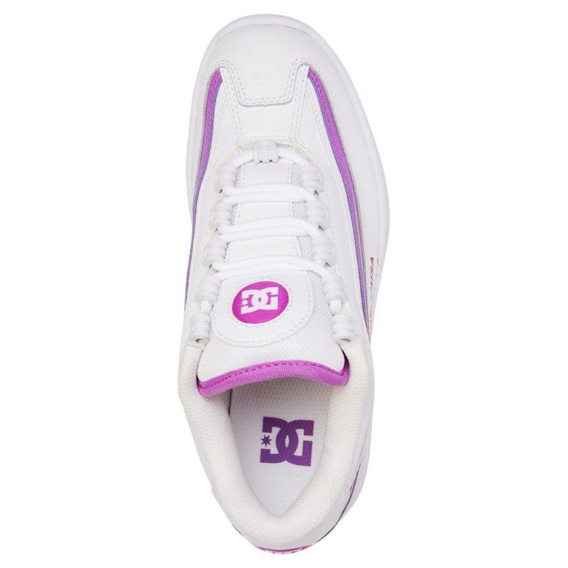 Zapatillas DC Shoes Legacy Lite Mujer Blancas Moradas | CYMF-43820