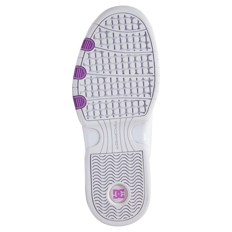 Zapatillas DC Shoes Legacy Lite Mujer Blancas Moradas | CYMF-43820