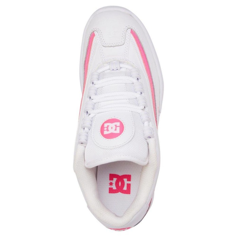 Zapatillas DC Shoes Legacy Lite Mujer Blancas Rosas | UKOE-93825