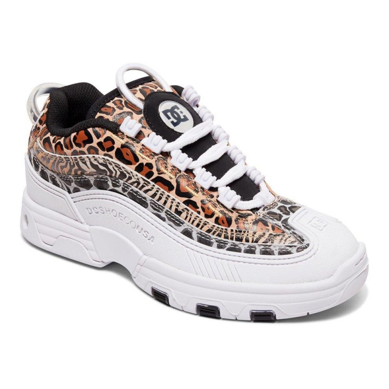 Zapatillas DC Shoes Legacy OG Mujer Leopardo Multicolor | IMVN-86072