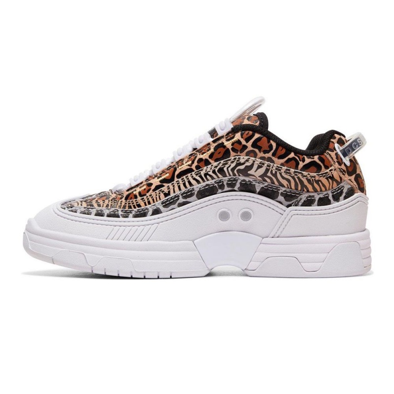 Zapatillas DC Shoes Legacy OG Mujer Leopardo Multicolor | IMVN-86072