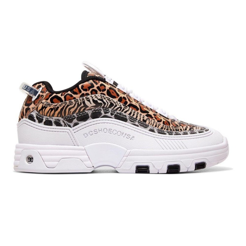 Zapatillas DC Shoes Legacy OG Mujer Leopardo Multicolor | IMVN-86072