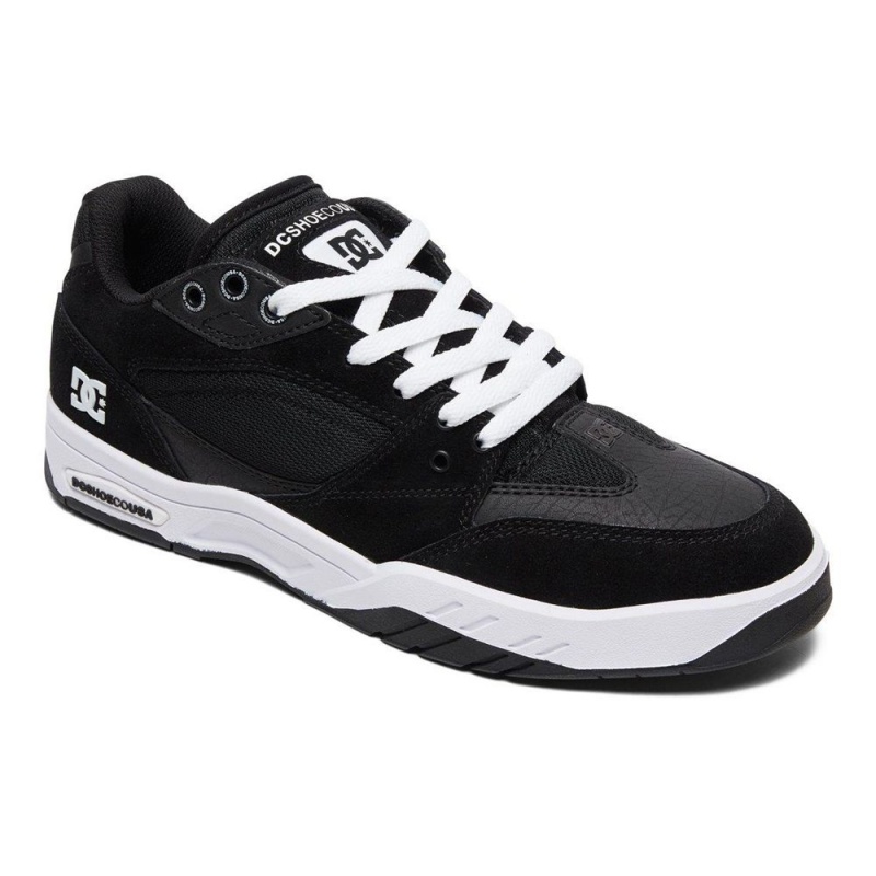 Zapatillas DC Shoes Maswell Hombre Negras Blancas | VSRX-74105