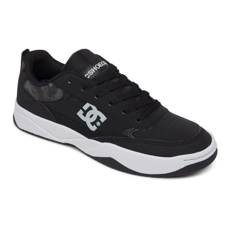 Zapatillas DC Shoes Penza Hombre Negras Blancas | RMXN-65308