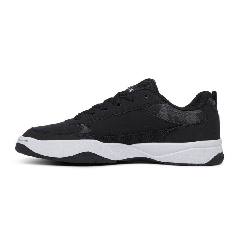 Zapatillas DC Shoes Penza Hombre Negras Blancas | RMXN-65308