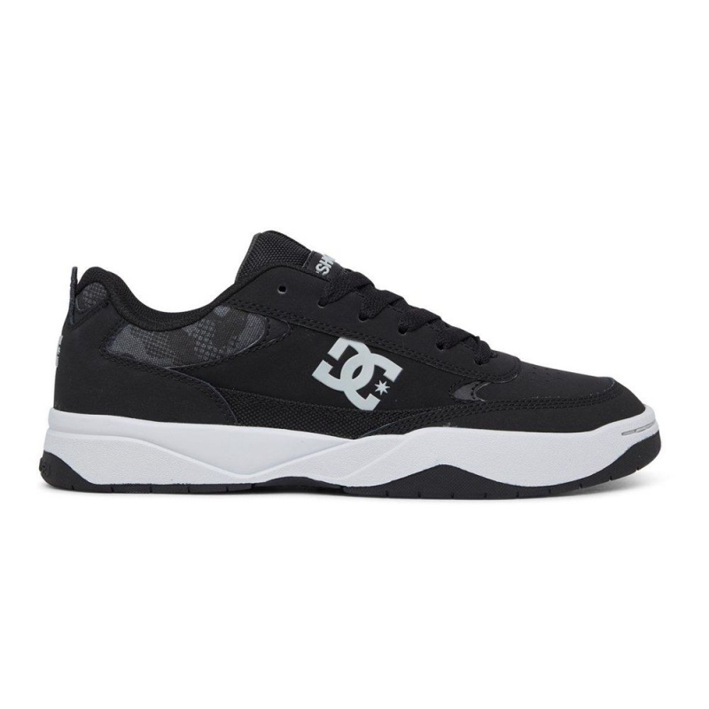 Zapatillas DC Shoes Penza Hombre Negras Blancas | RMXN-65308