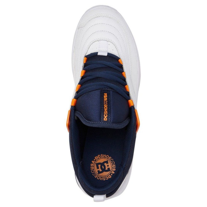 Zapatillas DC Shoes Williams Slim Hombre Blancas Azul Marino | JXAR-53974