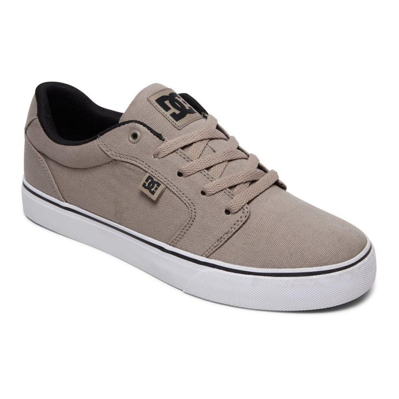 Zapatillas Skate DC Shoes Anvil Hombre Gris | LJTH-32670