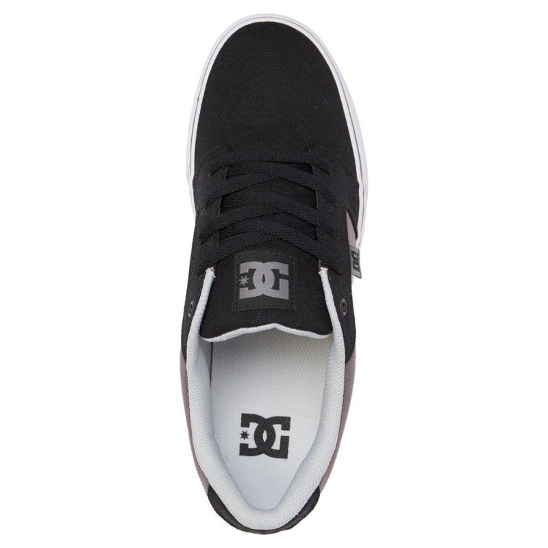 Zapatillas Skate DC Shoes Anvil Hombre Negras Gris | FUKR-39182