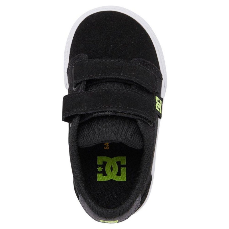 Zapatillas Skate DC Shoes Anvil Niños Negras Gris | EKXC-86039