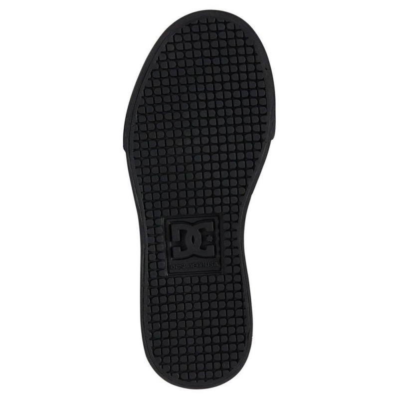 Zapatillas Skate DC Shoes Anvil Niños Negras | JZDA-13924