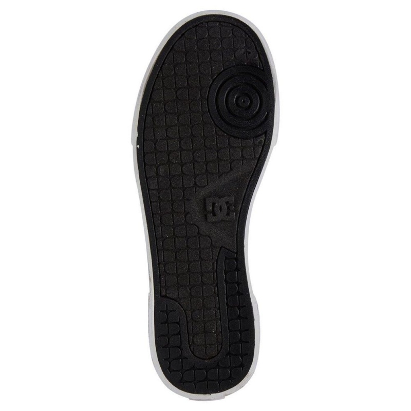 Zapatillas Skate DC Shoes Chelsea Mujer Negras Doradas | TGNX-82106