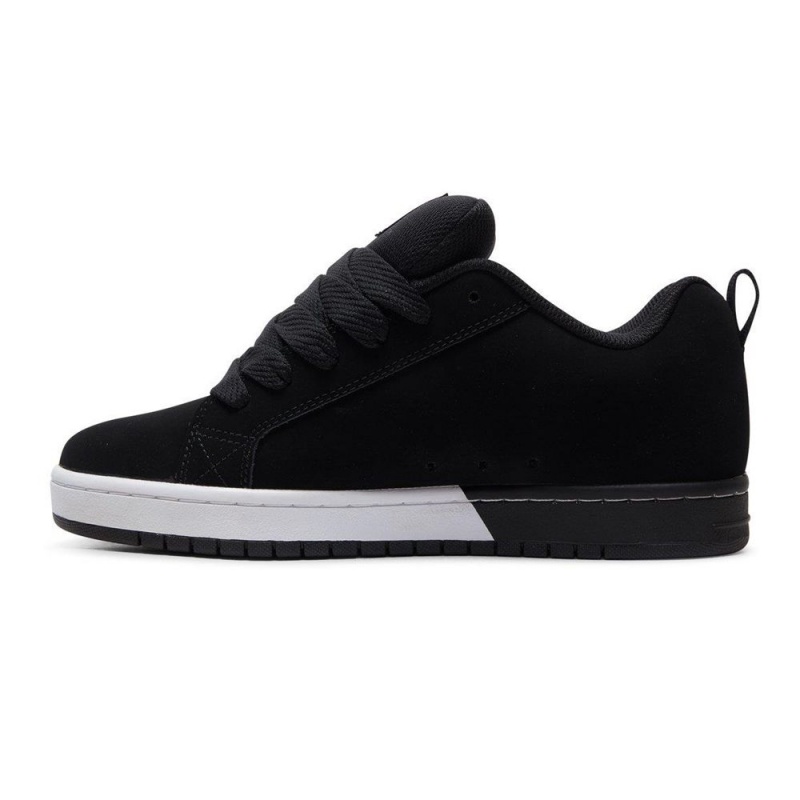 Zapatillas Skate DC Shoes Court Graffik Hombre Negras | TLVU-98725