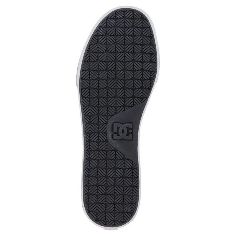 Zapatillas Skate DC Shoes Court Vulc Hombre Negras Blancas | LTZK-89457