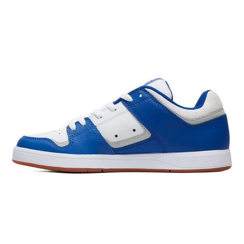 Zapatillas Skate DC Shoes Cure Hombre Azules Blancas | WVYK-47523