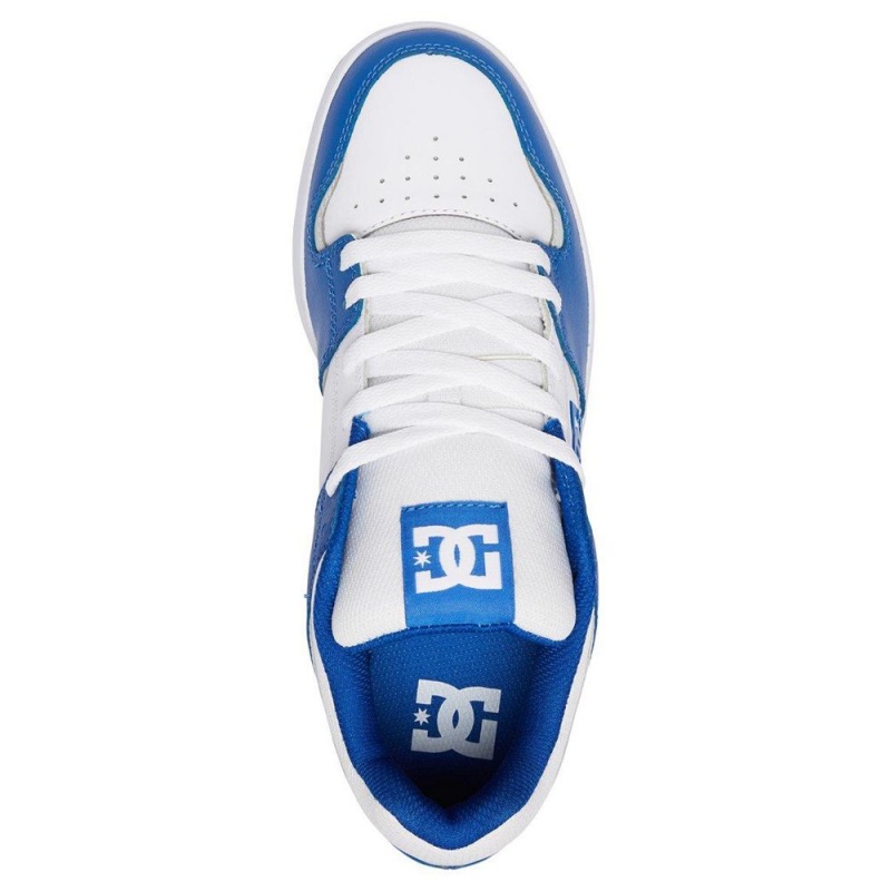 Zapatillas Skate DC Shoes Cure Hombre Azules Blancas | WVYK-47523