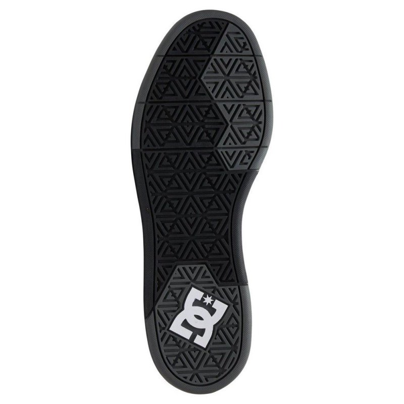 Zapatillas Skate DC Shoes Cure Hombre Negras Gris | FDYI-15782