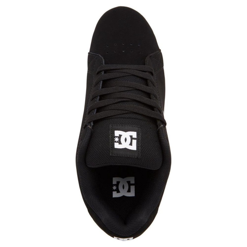 Zapatillas Skate DC Shoes Gaveler Hombre Negras Blancas | KSMR-16845