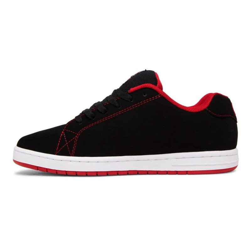 Zapatillas Skate DC Shoes Gaveler Hombre Negras Rojas | YXDK-12473