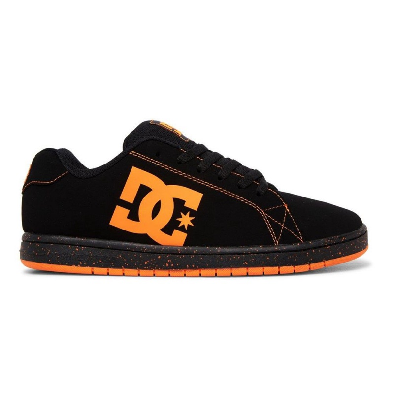 Zapatillas Skate DC Shoes Gaveler Hombre Negras Naranjas | IKEZ-92817