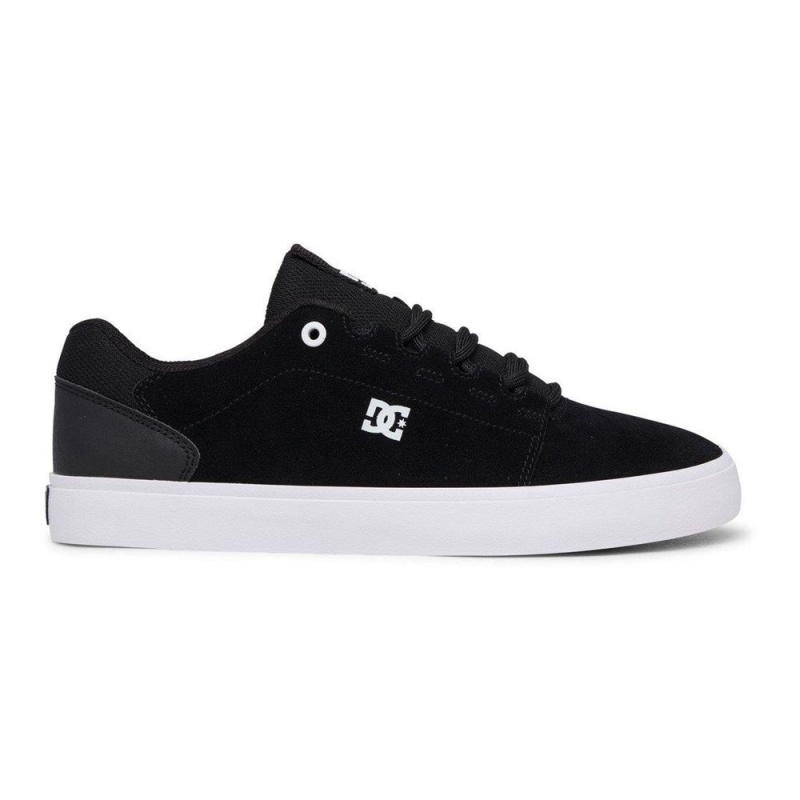 Zapatillas Skate DC Shoes Hyde Hombre Negras Blancas | UWVR-95263