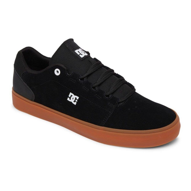 Zapatillas Skate DC Shoes Hyde Hombre Negras | UTOB-35798