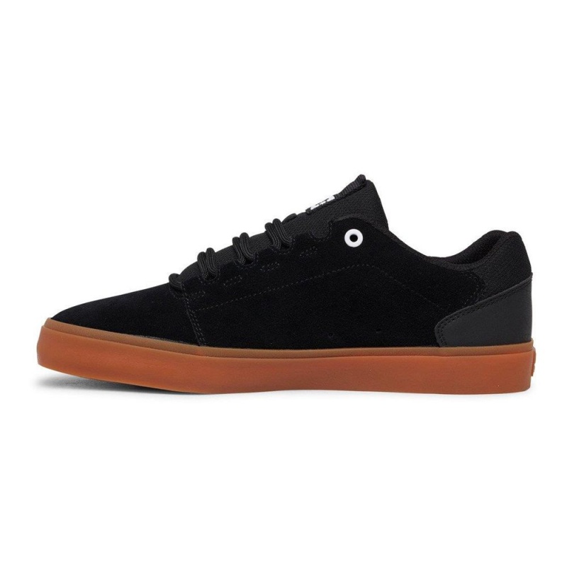 Zapatillas Skate DC Shoes Hyde Hombre Negras | UTOB-35798