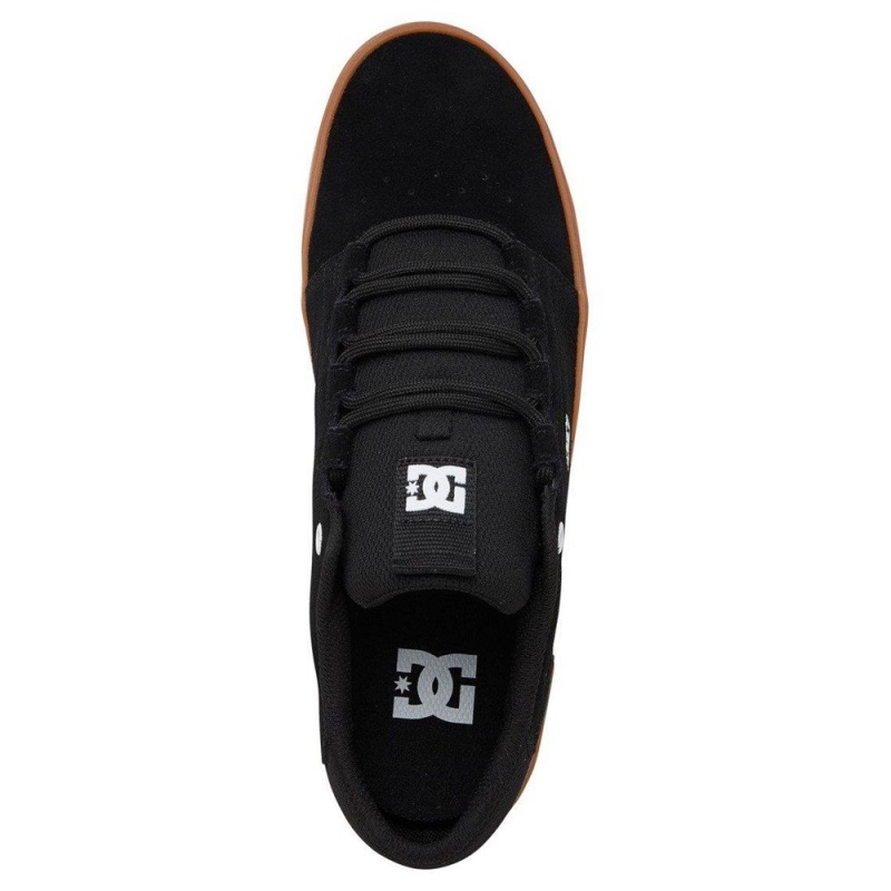 Zapatillas Skate DC Shoes Hyde Hombre Negras | UTOB-35798