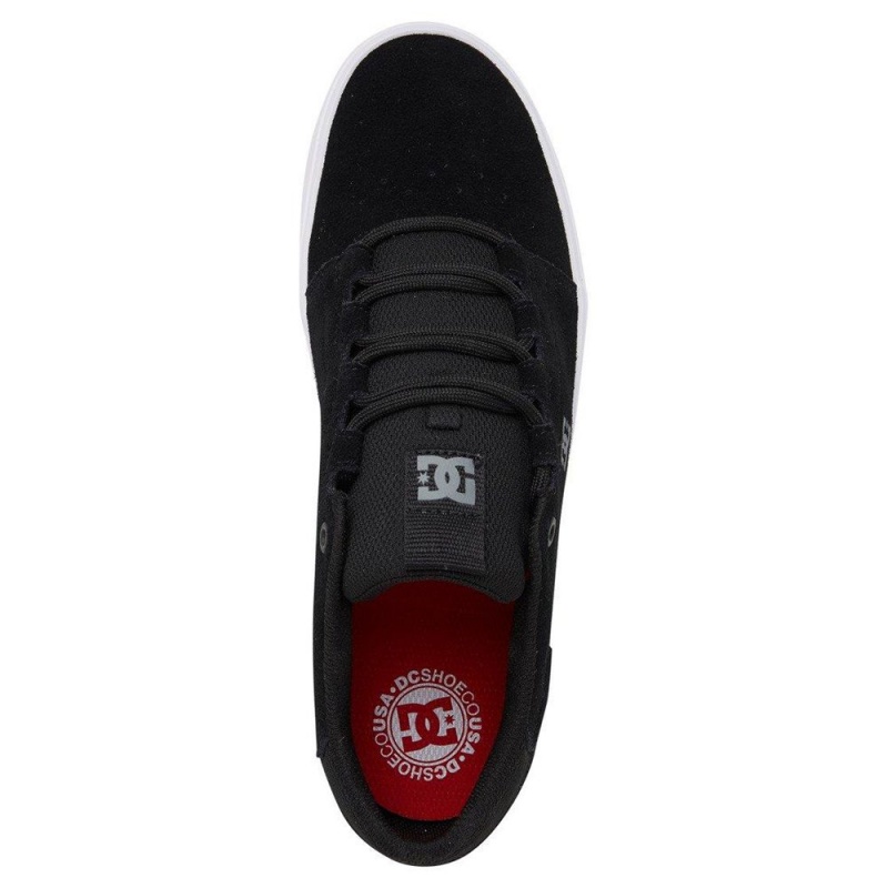 Zapatillas Skate DC Shoes Hyde Hombre Negras Gris | CKMF-53467