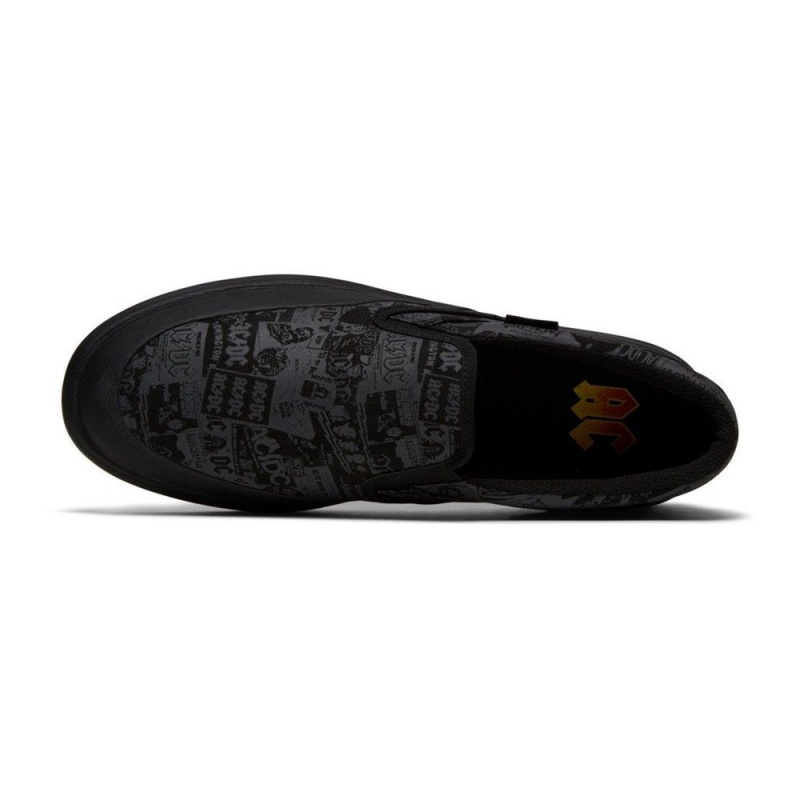 Zapatillas Skate DC Shoes Infinite Hombre Negras Gris | KBCN-21789