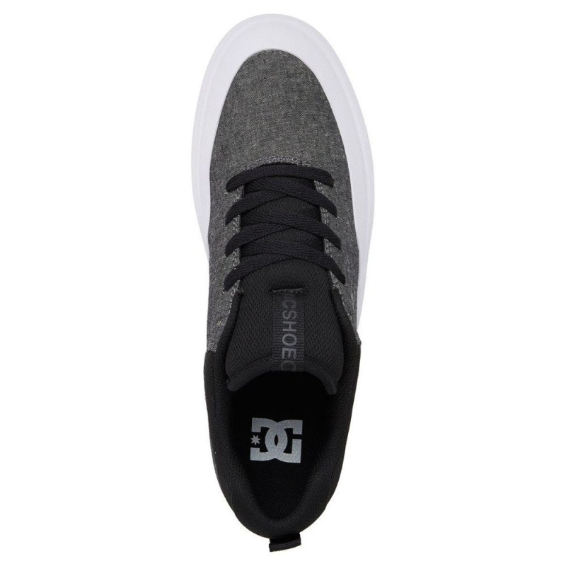 Zapatillas Skate DC Shoes Infinite Hombre Negras Gris | DTRM-62859