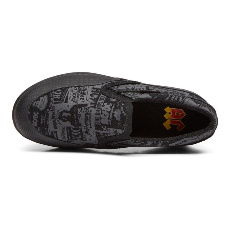 Zapatillas Skate DC Shoes Infinite Niños Negras Gris | HZUL-60148