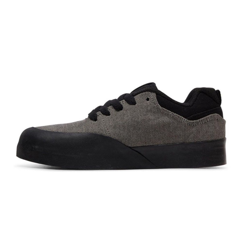 Zapatillas Skate DC Shoes Infinite Niños Gris Negras | PJRG-93187