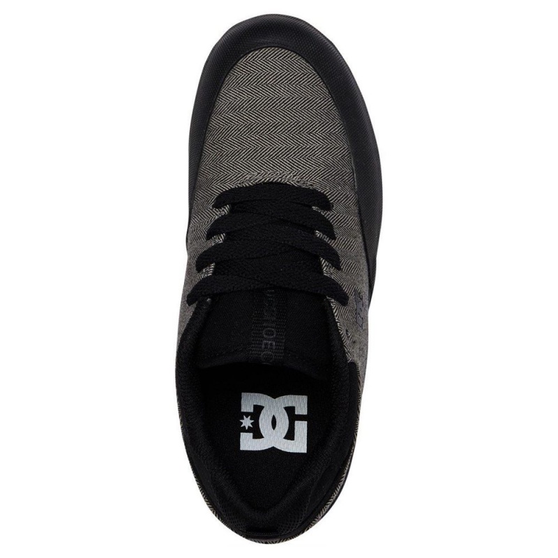 Zapatillas Skate DC Shoes Infinite Niños Gris Negras | PJRG-93187