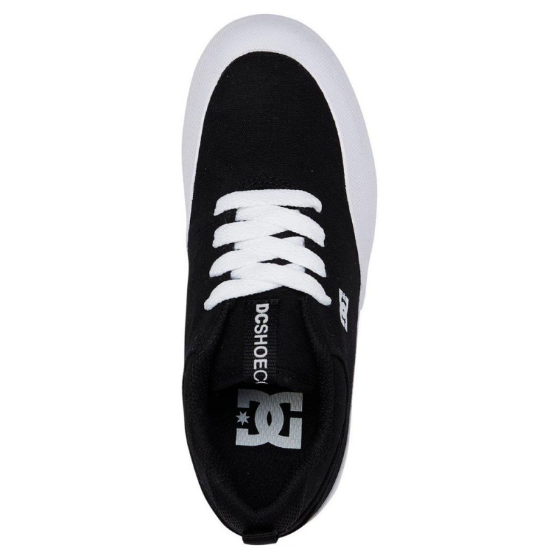 Zapatillas Skate DC Shoes Infinite Niños Negras Blancas | CDLW-57902