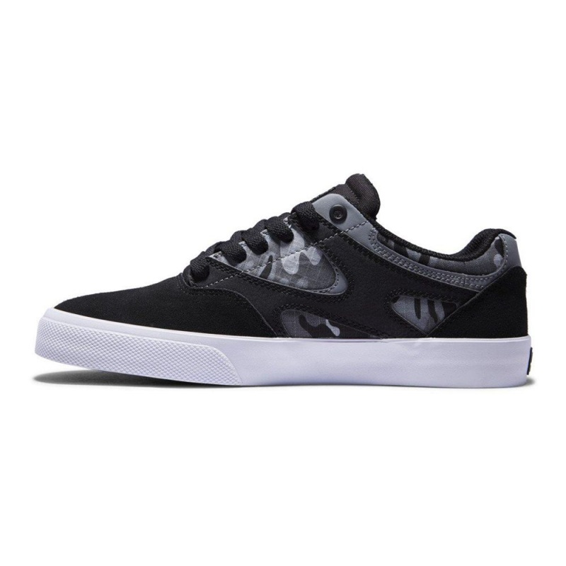 Zapatillas Skate DC Shoes Kalis Vulc Hombre Negras | SHOK-50782