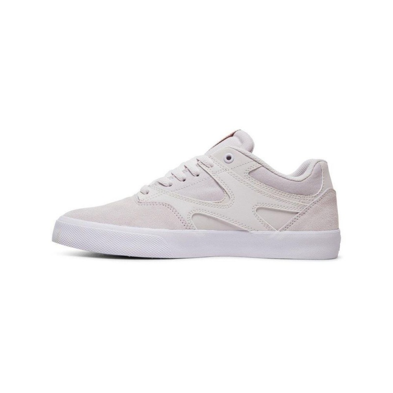 Zapatillas Skate DC Shoes Kalis Vulc Hombre Blancas | FCKW-21089