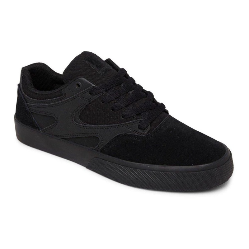 Zapatillas Skate DC Shoes Kalis Vulc Hombre Negras | NLOI-02136