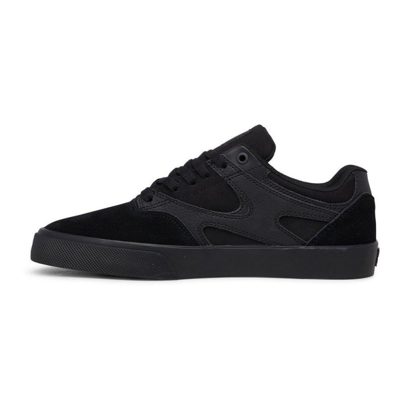 Zapatillas Skate DC Shoes Kalis Vulc Hombre Negras | NLOI-02136