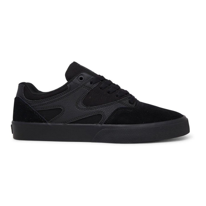 Zapatillas Skate DC Shoes Kalis Vulc Hombre Negras | NLOI-02136