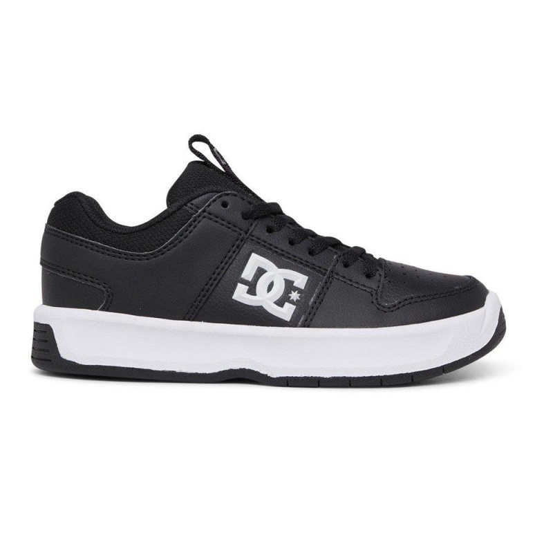 Zapatillas Skate DC Shoes Lynx Niños Negras Blancas | NADK-07158