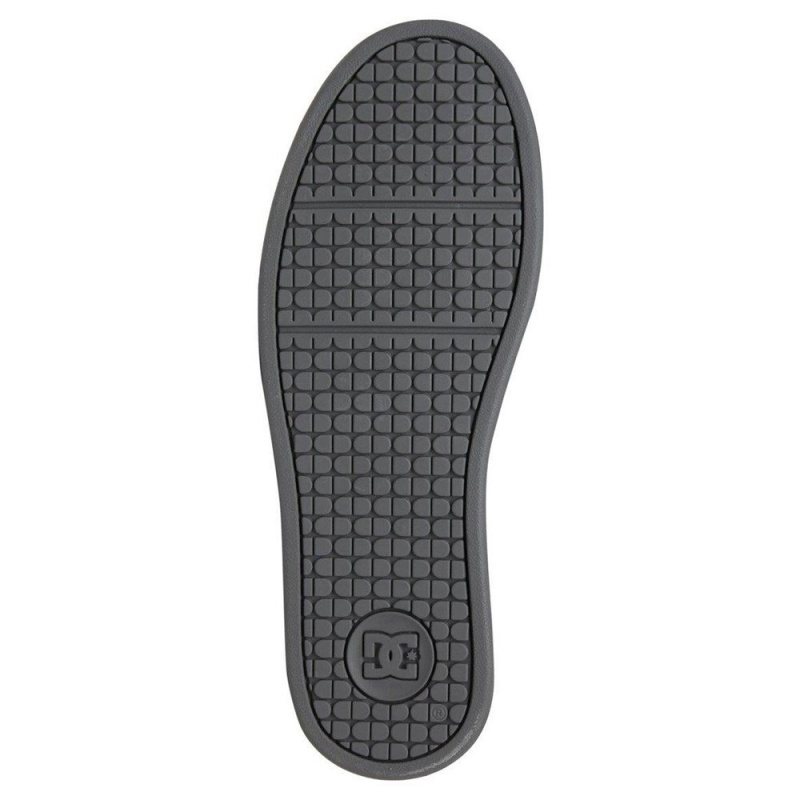 Zapatillas Skate DC Shoes Net Hombre Blancas Gris | IXYW-13087