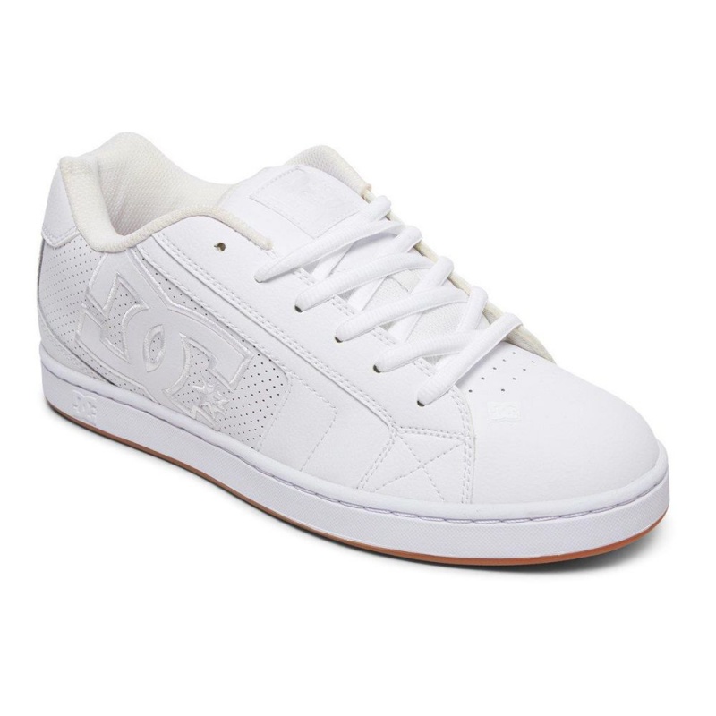 Zapatillas Skate DC Shoes Net Hombre Blancas | SGRU-79526