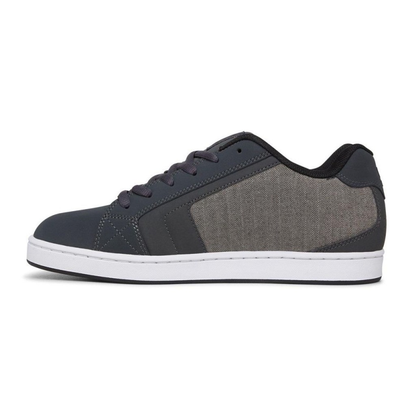 Zapatillas Skate DC Shoes Net Hombre Gris Negras | YXMZ-92468