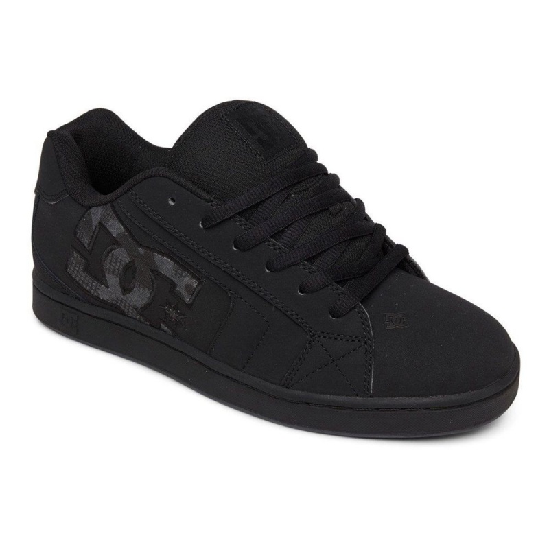 Zapatillas Skate DC Shoes Net Hombre Negras Gris | XNJW-13057