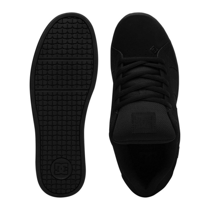 Zapatillas Skate DC Shoes Net Hombre Negras | UNQK-61397