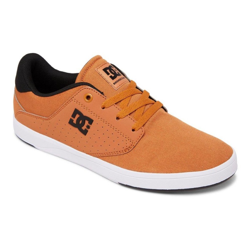 Zapatillas Skate DC Shoes Plaza Hombre Marrones Negras | PBCF-34672