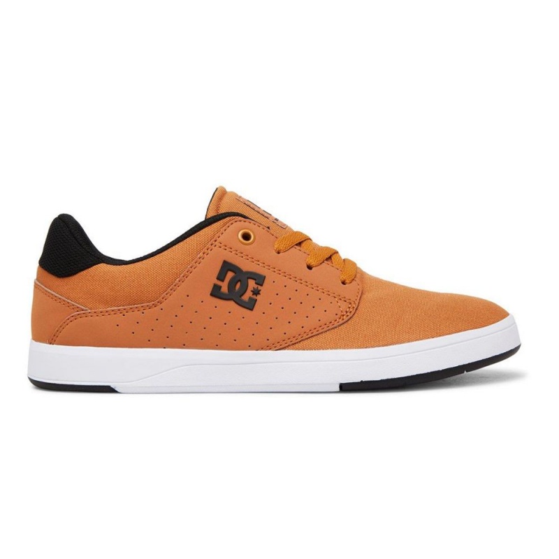 Zapatillas Skate DC Shoes Plaza Hombre Marrones Negras | PBCF-34672