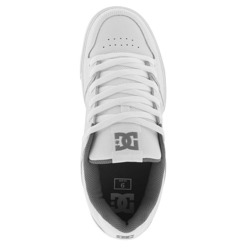 Zapatillas Skate DC Shoes Pure Hombre Blancas Gris | PYDO-75904