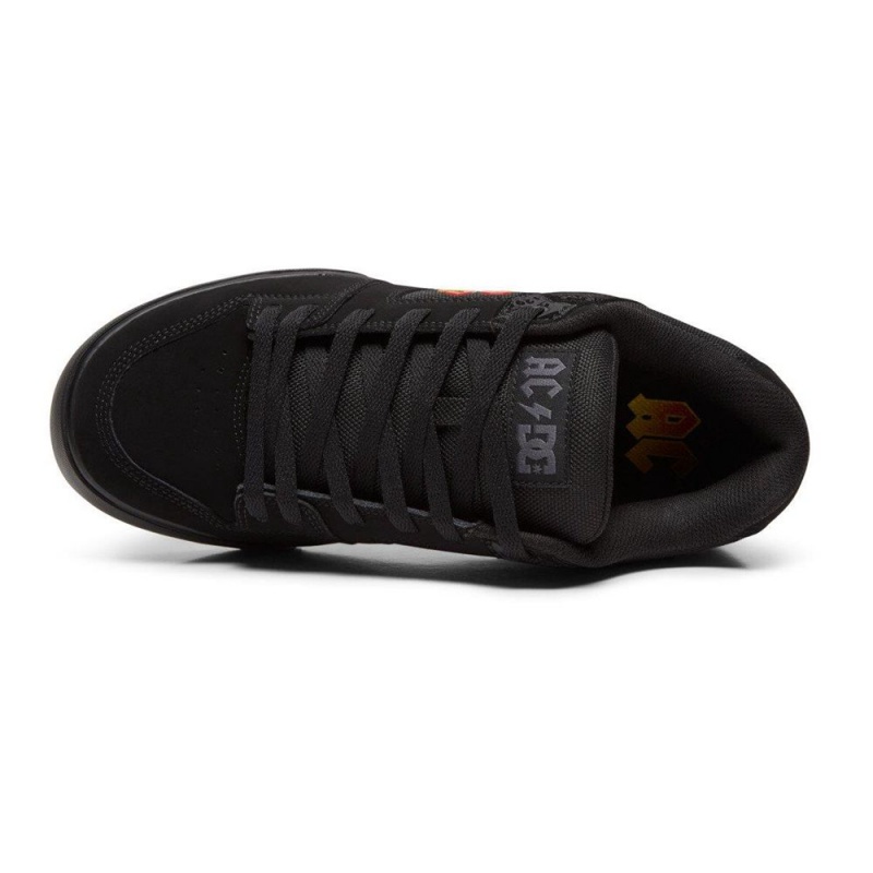 Zapatillas Skate DC Shoes Pure Hombre Negras Gris | ABMV-53169